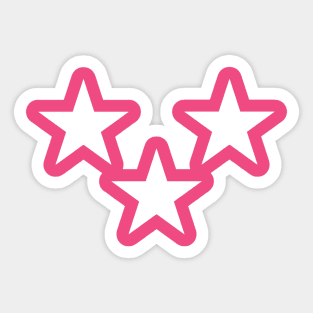 Macho Stars Sticker